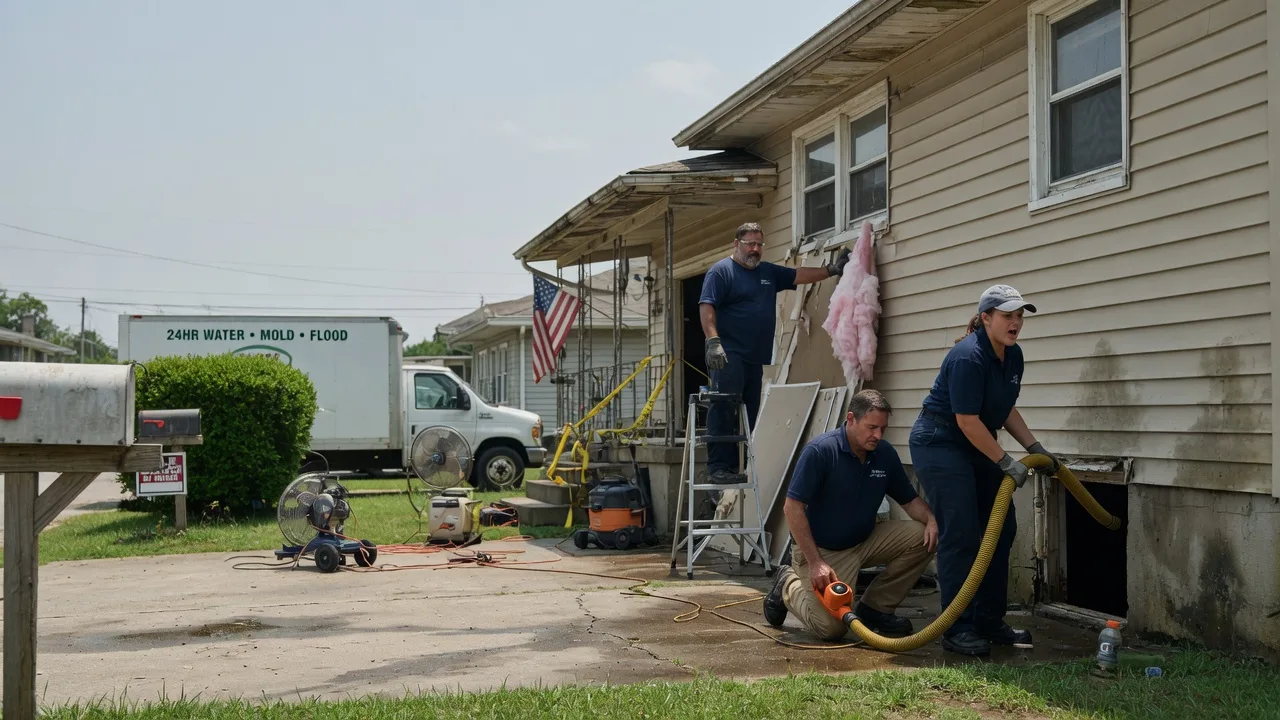 Water Damage Repair in Roland, OK near me